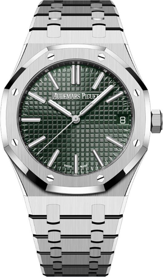 Audemars Piguet Royal Oak Khaki Green Men's Watch 15510ST.OO.1320ST.09