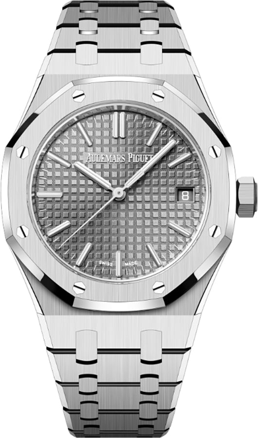 Audemars Piguet Royal Oak Grey Index Dial Women's Watch 15550ST.OO.1356ST.07