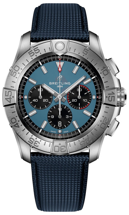 Breitling Super Avenger B01 Chronograph 46 Blue Dial Men's Watch EB0148101C1X1
