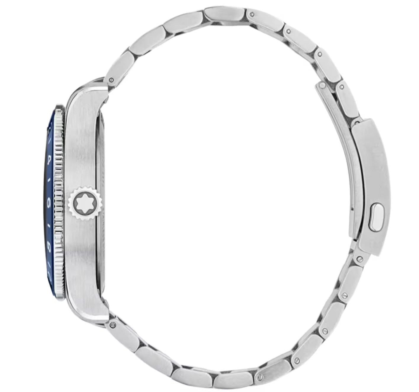 MontBlanc 1858 GMT Automatic Blue Dial Men's Watch 129616