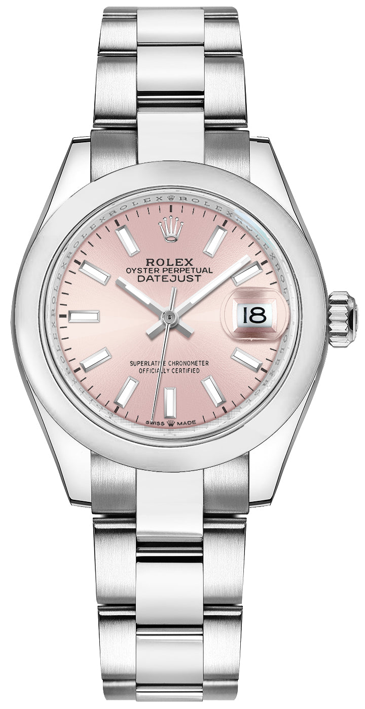 Rolex Datejust Pink Dial Automatic 31mm Women's Watch 278240-0007