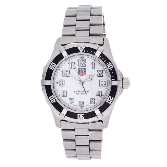 Tag Heuer 2000 White Dial Steel Men's Watch WM1111.BA0317