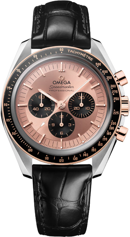 Omega Speedmaster Moonwatch Pink Index Dial Men's Watch 310.23.42.50.99.001