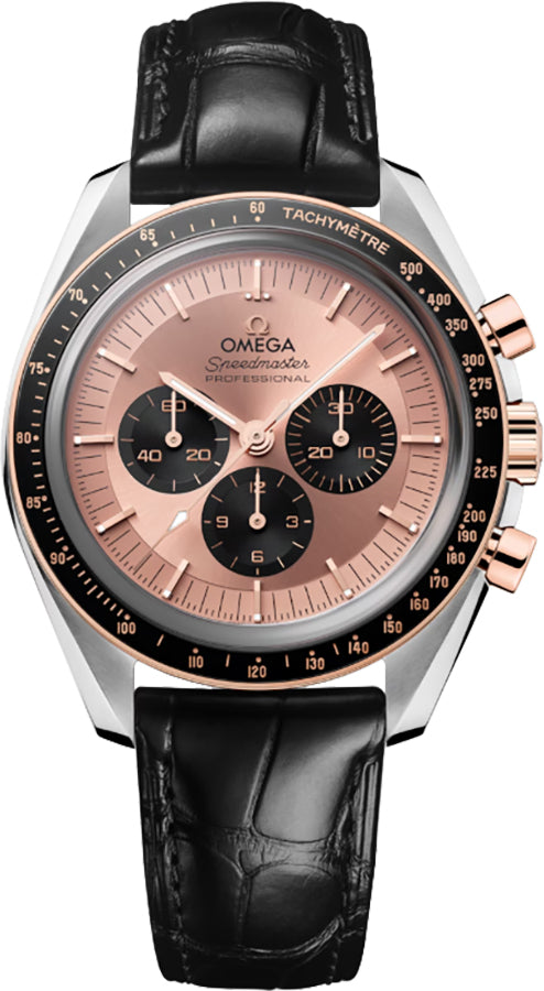 Omega Speedmaster Moonwatch Pink Index Dial Men's Watch 310.23.42.50.99.001