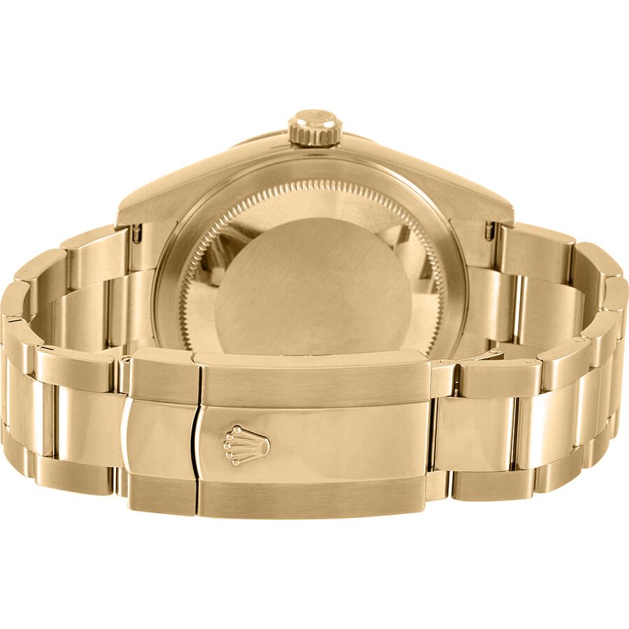Rolex Sky-Dweller Bright Black Dial 18k Yellow Gold Men's Watch 336938-0002