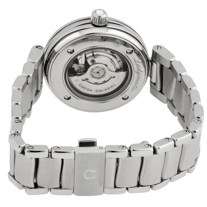 Omega De Ville Ladymatic Blue Pearl & Diamond Ladies Luxury Watch 425.35.34.20.57.002