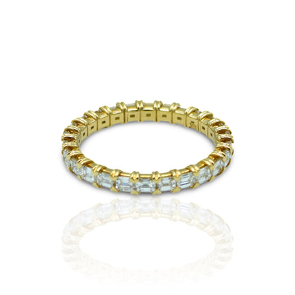 18K Yellow Gold Diamond Eternity Ring (1.38 Ct. Tw.)