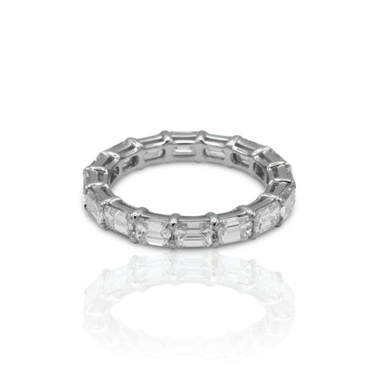 18K White Gold Diamond Eternity Ring (2.65 Ct. Tw.)