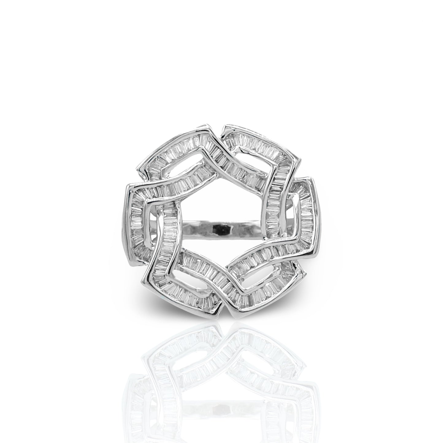 14K White Gold Diamond Ring (0.80 Ct. Tw.)
