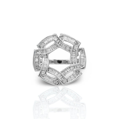 14K White Gold Diamond Ring (0.80 Ct. Tw.)