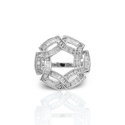14K White Gold Diamond Ring (0.80 Ct. Tw.)