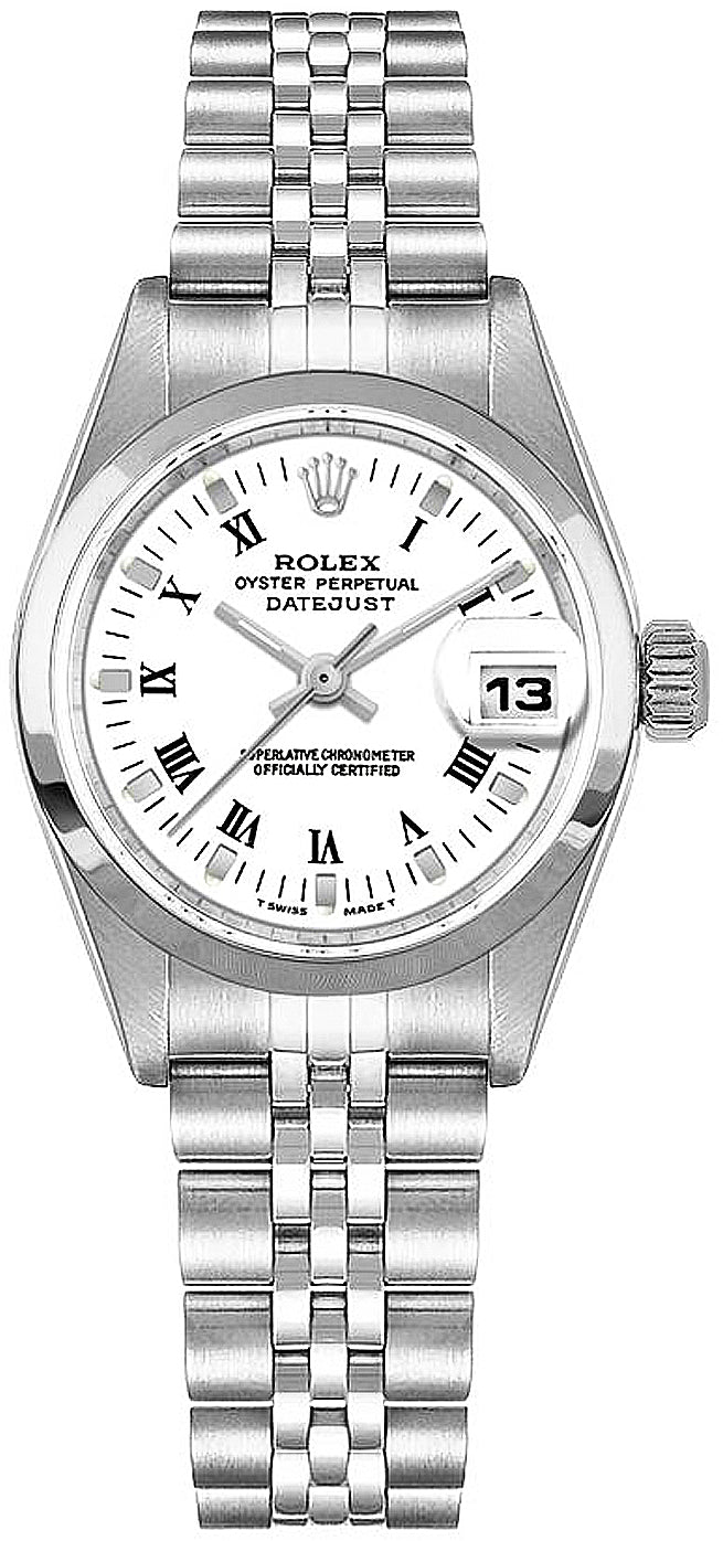 Rolex Datejust 31 White Dial Steel Jubilee Bracelet Women's Watch 68240