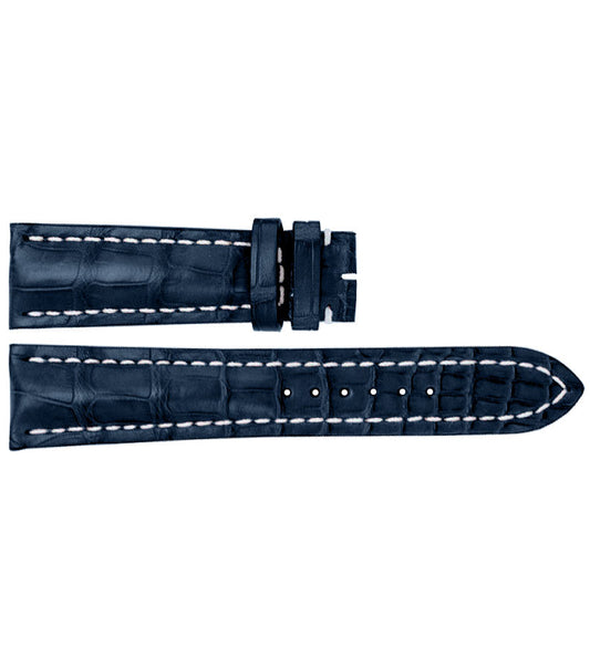 Breitling 24mm Blue Leather Strap 746P