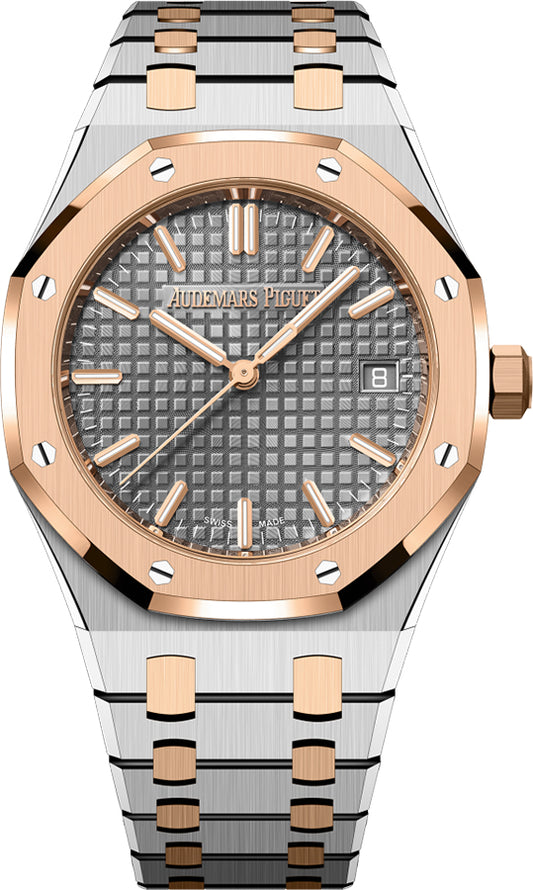 Audemars Piguet Royal Oak Steel & Rose Gold Women's Watch 77450SR.OO.1361SR.03