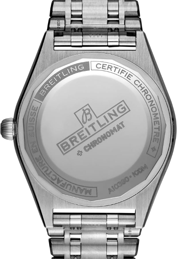 Breitling Chronomat Automatic 36 Blue Dial Women's Watch A10380101C1A1