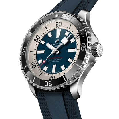 Breitling Superocean Automatic 44 Blue Dial Men's Watch A17376211C1S1