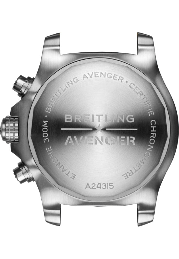 Breitling Avenger Chronograph GMT 45 Steel Men's Watch A24315101B1S1