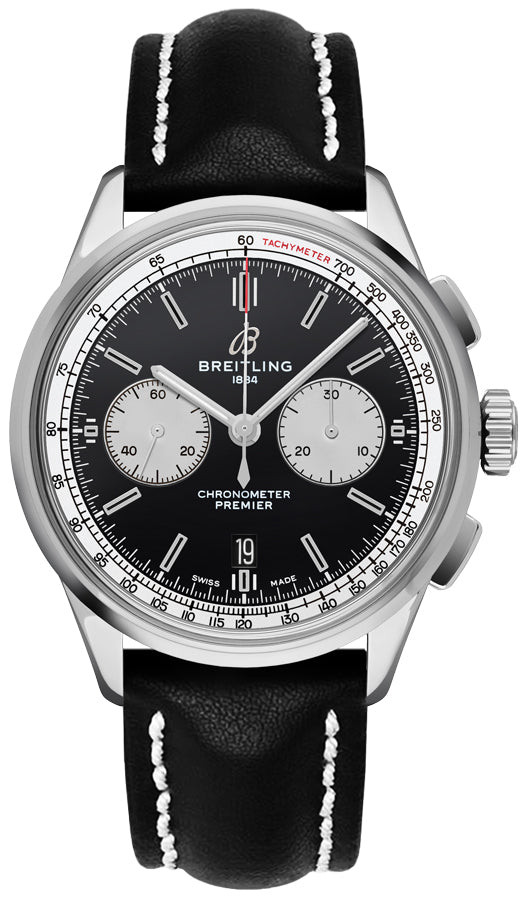 Breitling Premier B01 Chronograph 42 Steel Men's Watch AB0118371B1X3