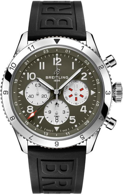 Breitling Aviator Super Avi B04 Curtiss Warhawk 46mm Men's Watch AB04452A1L1S1