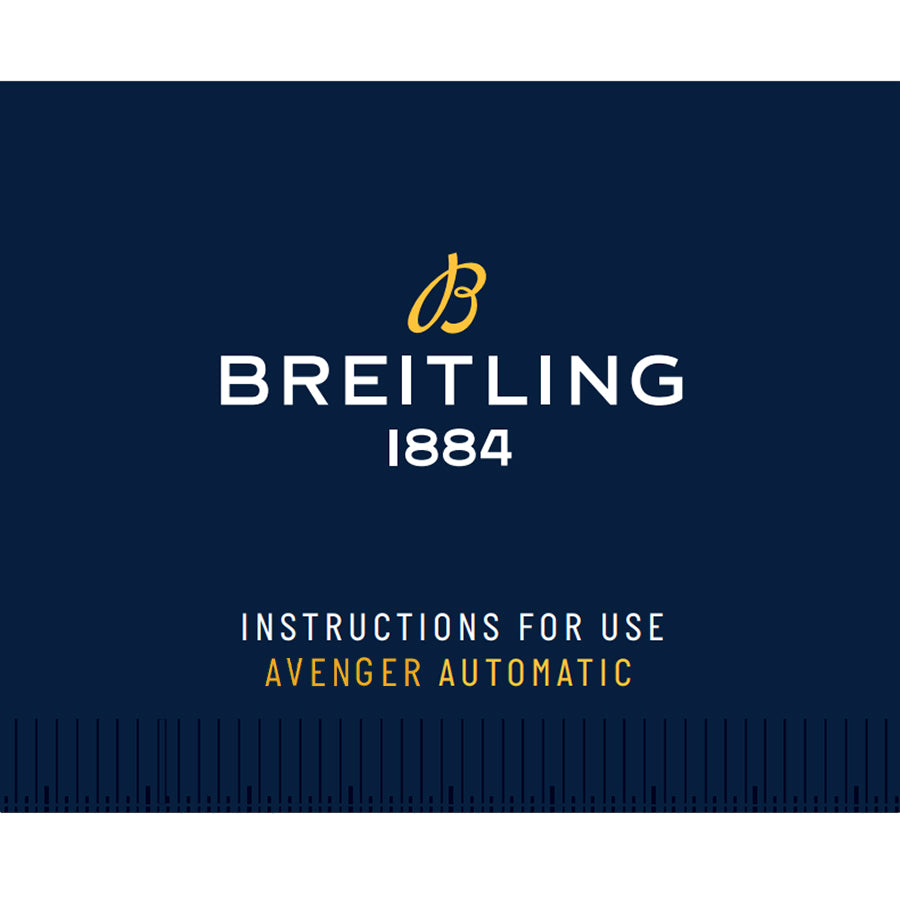 Breitling Avenger Automatic 43 Blue Dial Steel Men's Watch A17318101C1A1