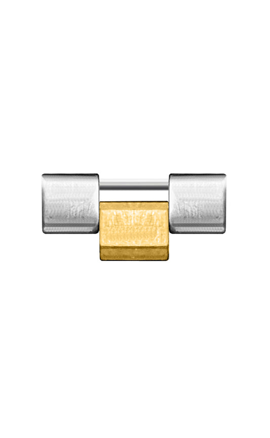 Tag Heuer Stainless Steel & Yellow Gold Classic 2000 17mm Link BB0304