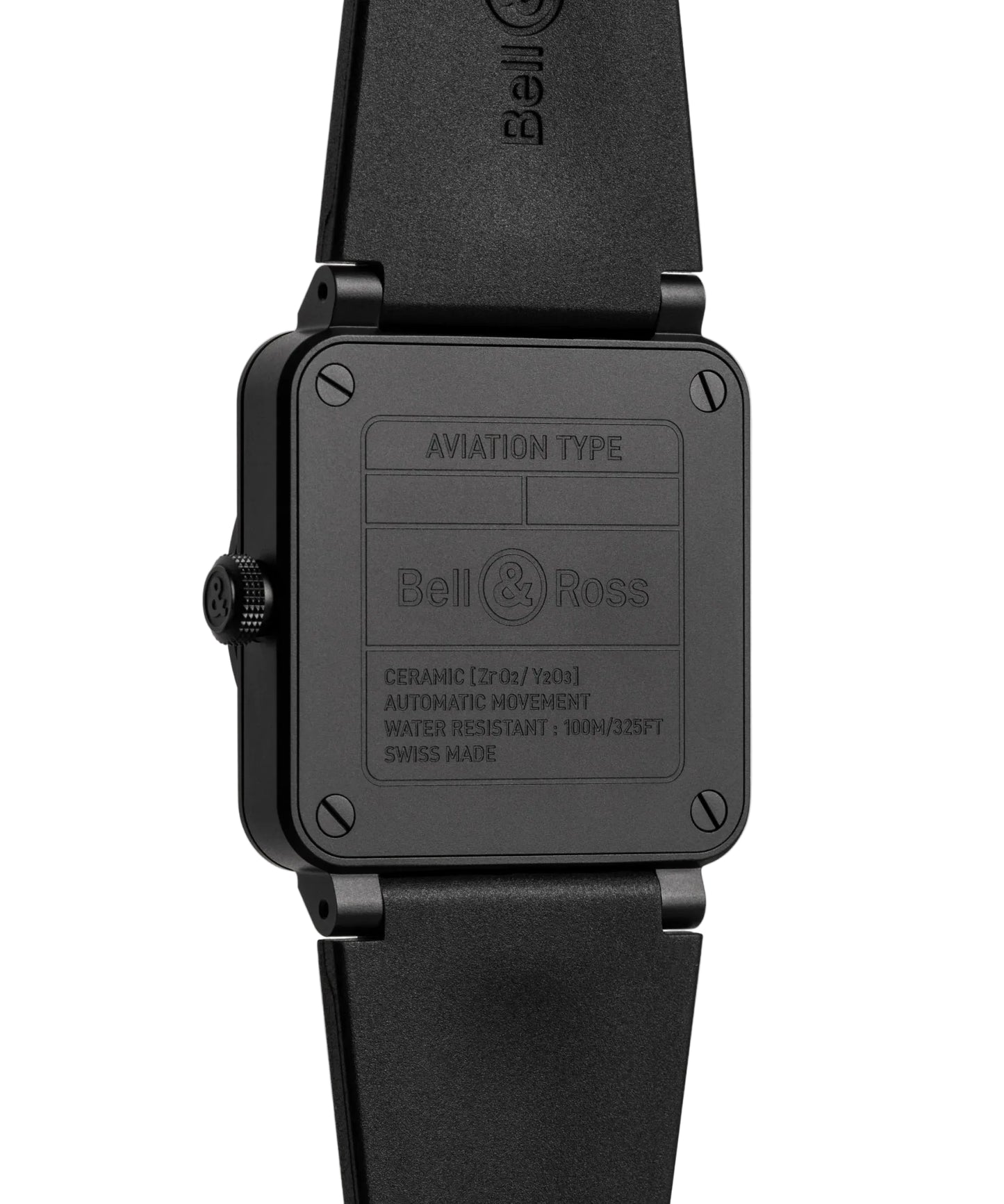 Bell & Ross Horizon Blue & Black Dial Men's Watch BR03A-HRZ-CE/SRB