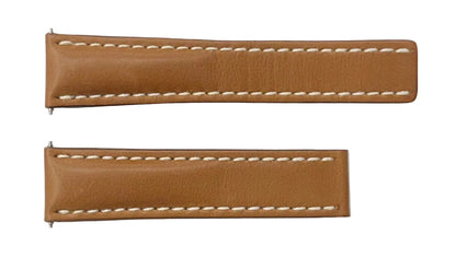 Breitling 22mm Brown Leather Strap 434X