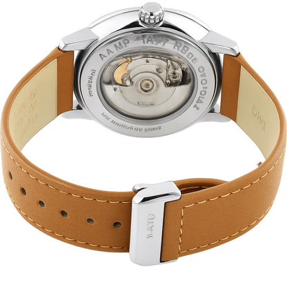 Rado Coupole Blue Dial Brown Leather 41mm Men's Watch R22880205