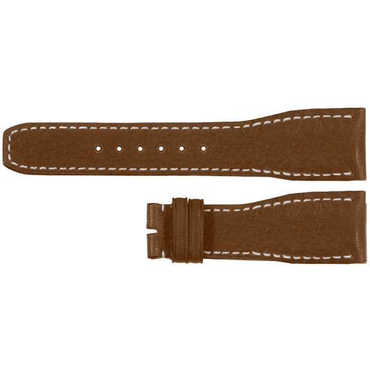 Baume & Mercier 21mm Inlet Brown Leather OEM Watch Strap MX0086JX