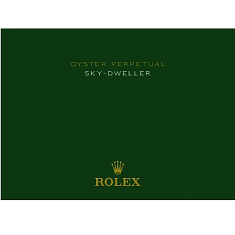 Rolex Sky-Dweller Oystersteel & 18k White Gold Men's Watch 336934-0006