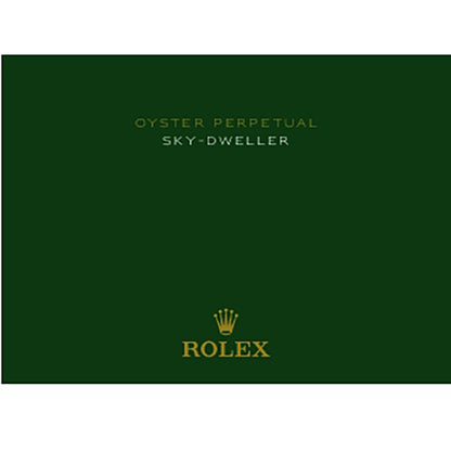Rolex Sky-Dweller Oystersteel & 18k White Gold Men's Watch 336934-0006