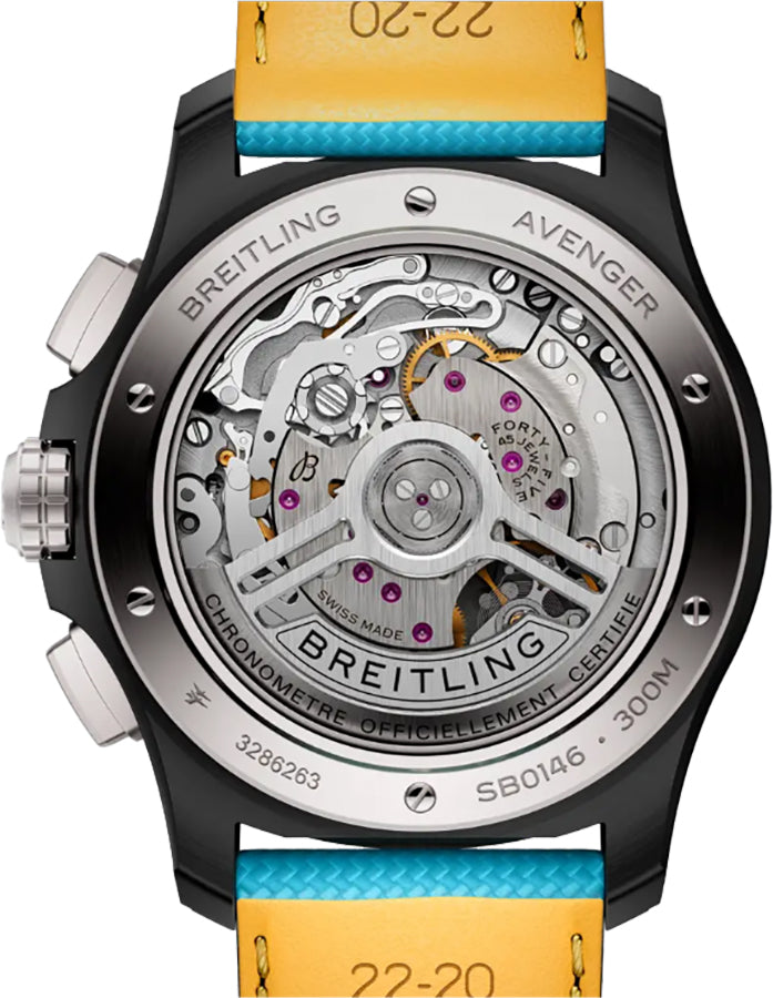 Breitling Avenger B01 Chronograph 42 Night Mission Men's Watch SB0146101L1X1