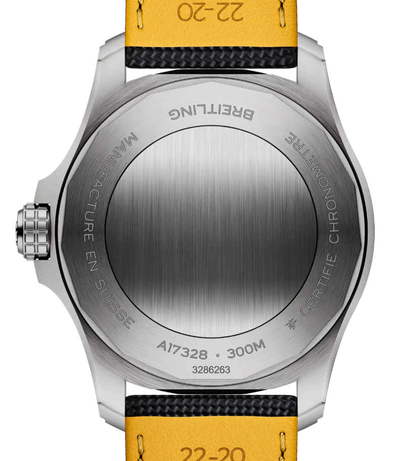 Breitling Avenger Automatic 42 Black Dial & Strap Men's Watch A17328101B1X1