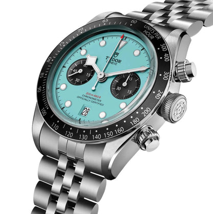 Tudor Black Bay Chrono Turquoise Dial Steel 41mm Men's Watch M79360N-0024