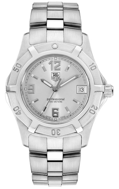 Tag Heuer 2000 Exclusive Silver Dial Men's Watch WN111C.BA0359