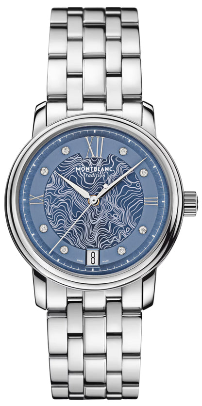 MontBlanc Tradition Automatic Date 32mm Ladies Watch 131297
