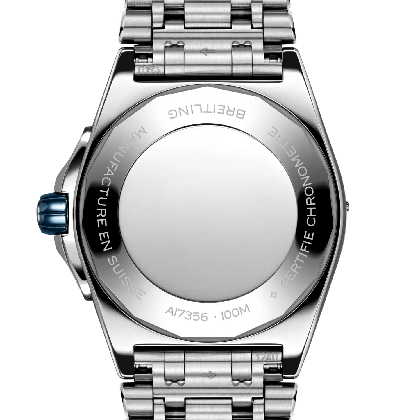 Breitling Super Chronomat 38 Diamond Bezel Women's Watch A17356531C1A1