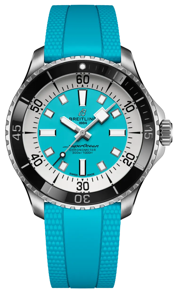 Breitling Superocean Automatic 44 Blue Dial Men's Watch A17376211L2S2