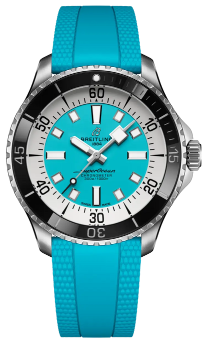 Breitling Superocean Automatic 44 Blue Dial Men's Watch A17376211L2S2