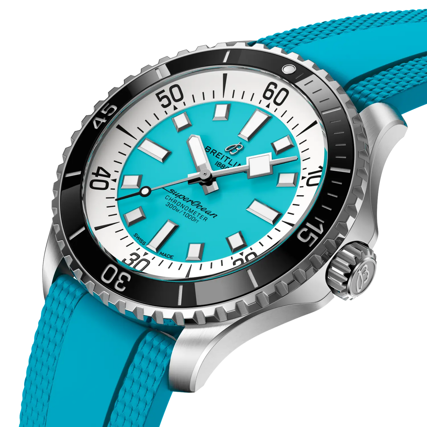 Breitling Superocean Automatic 44 Blue Dial Men's Watch A17376211L2S2