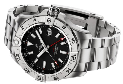 Breitling Avenger Automatic GMT 44 Black Dial Men's Watch A32320101B1A1