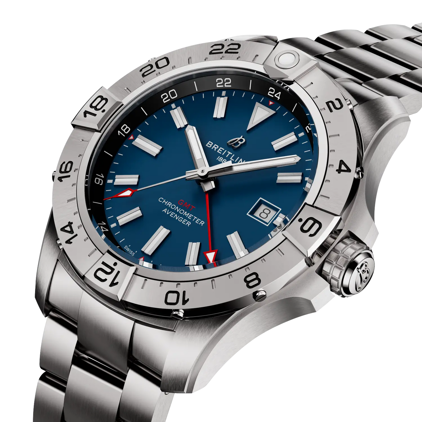 Breitling Avenger Automatic GMT 44 Blue Dial Men's Watch A32320101C1A1