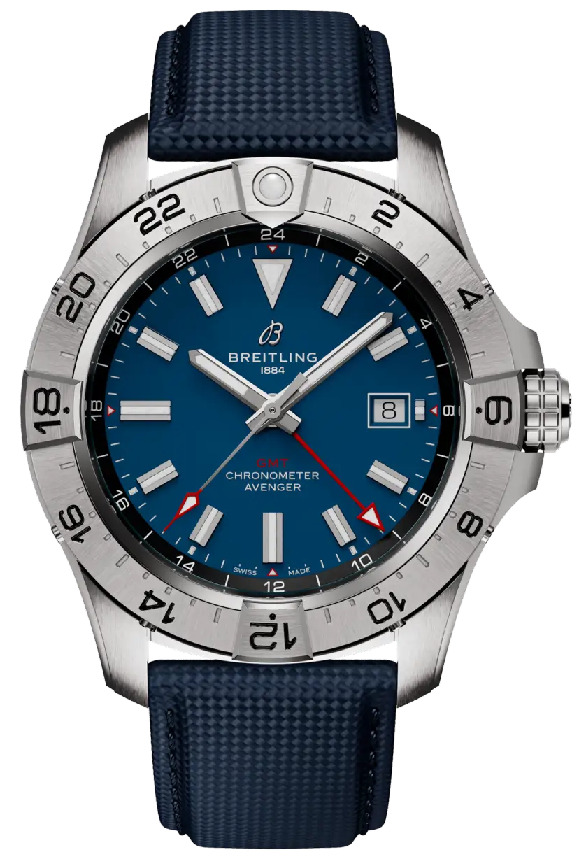 Breitling Avenger Automatic GMT 44 Blue Dial Men's Watch A32320101C1X1