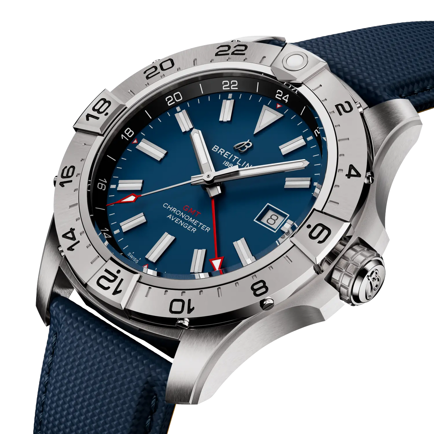 Breitling Avenger Automatic GMT 44 Blue Dial Men's Watch A32320101C1X1