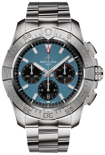 Breitling Avenger B01 Chronograph 44 Blue Dial Men's Watch AB0147101C1A1