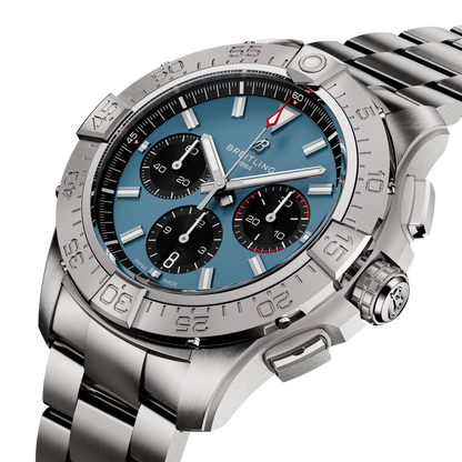 Breitling Avenger B01 Chronograph 44 Blue Dial Men's Watch AB0147101C1A1