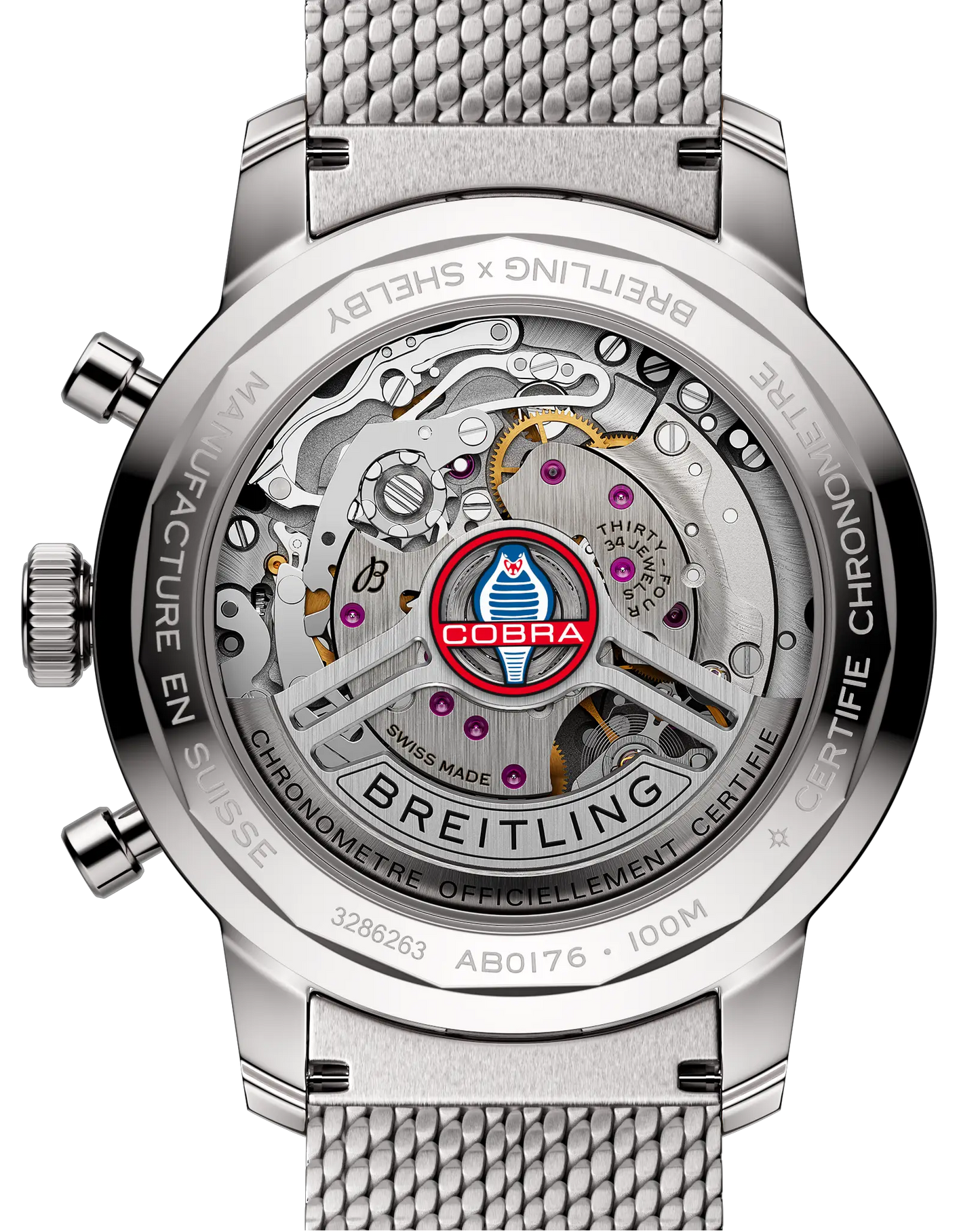 Breitling Top Time B01 Shelby Cobra Men's Watch AB01763A1C1A1