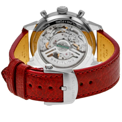 Breitling Top Time B01 Ford Thunderbird White Dial Men's Watch AB01766A1A1X1