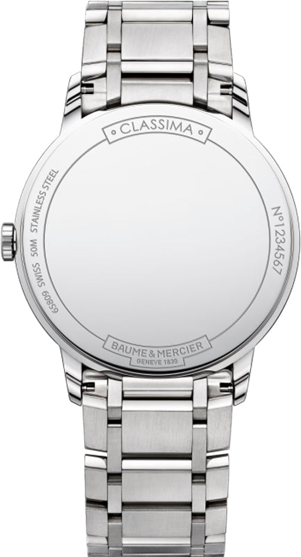 Baume & Mercier Classima 40mm Steel Men's Watch 10354