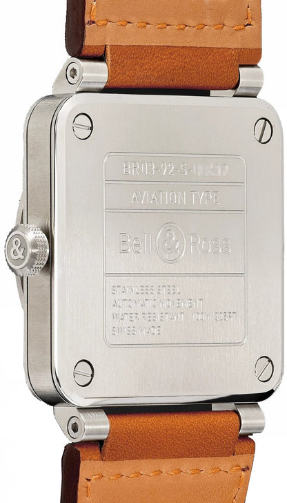 Bell & Ross Aviation Instruments 42mm Men's Watch BR0392-GH-ST/SCA